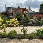 Stylish new back garden in Perth