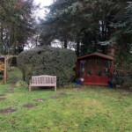 Garden before turfing and planting in Carnoustie