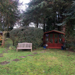 Garden before turfing and planting in Carnoustie