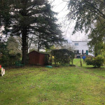 Full garden site clearance before landscaping project in Monifieth