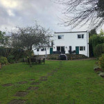 Garden site clearance before landscaping project in Monifieth