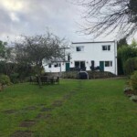 Garden site clearance before landscaping project in Monifieth