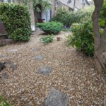 Another angle of tidied front garden in Dundee